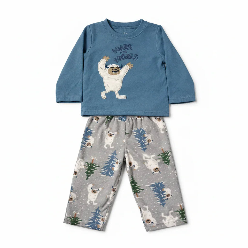 Carter's Just One You Yeti Print Pajamas for Boys - Gomix Brands Outlet